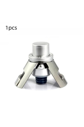 Choice 1 pcs gray Stainless Steel Champagne Stoppers Champagne Bottle Plug Sealer Reusable Champagne Cork B