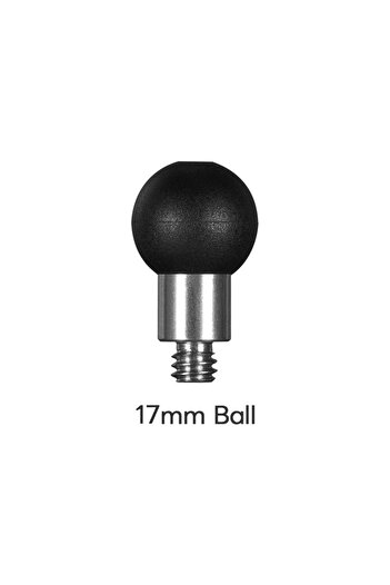 Choice B-17 FANAUE Ball Head Adapter for Ram Mount with 1/4"-20 Threaded Post and Stainless Steel B size1"