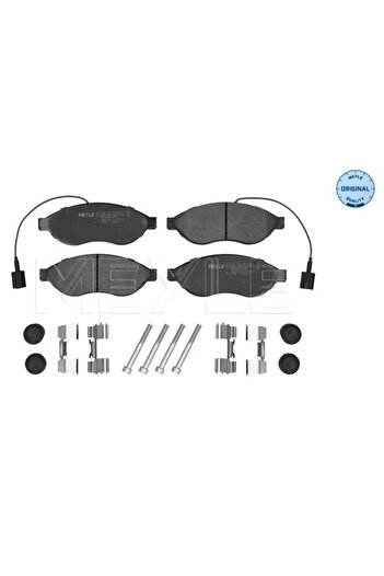 MEYLE Brake pad set front axle disc brake VAUXHALL MOVANO Mk III (C) VAN (U9) 2021-2023