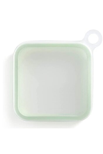 Choice transparent green Sandwich Holder Lunchbox Bakery Boxes Silicone Rubber Portable Lunch Box Loaf Brea