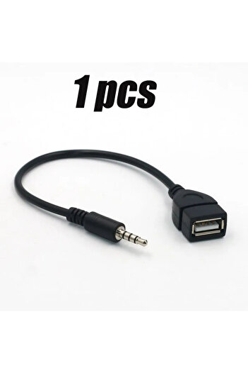 Choice 1pcs 1/2/4/6/8/10Pcs Black Car Audio Cable To USB Audio Cable Car Electronics for Play Music Car Aud