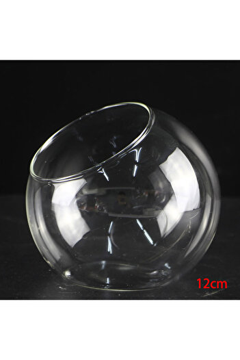 Vibra Tite C DIY Eco Bottle Micro Landscape Slanted Mouth Glass Vase Plant Container Flower Pot Hanging Round .
