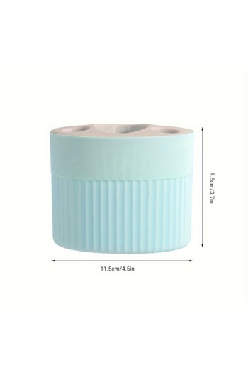 Choice Blue 1pc Simple and Stylish Plastic Toothbrush and Toothpaste Organizer - Freestanding Toothbrush Ho