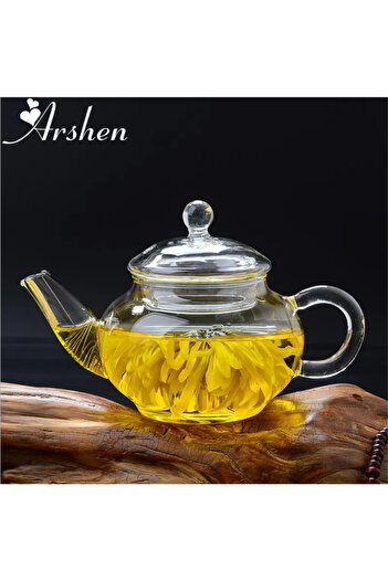 Choice Style 1 Arshen Newest 250ml Filterable Heat-resistant Glass Teapot Double Wall or With Stainless Ste