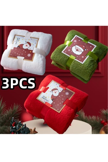 Choice 3Pcs 3Pcs Christmas Towel, Face Towel, Souvenir, Christmas Gift Towel, Creative Gift, Soft and Highl