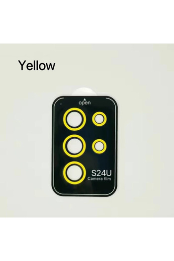 Choice Other For S24plus Yellow 3-5Pcs For Samsung Galaxy S25 S24 UItra Lens Film Of Luminous Ceramic Came