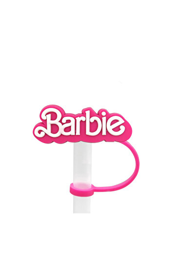 Miniso 1pcs 1-33PCS Barbie Doll Straw Cover Cap 10MM Drink Straw Plug Reusable Splash Proof Drinking