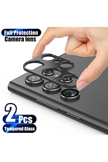 Choice Anti Peeping 2Pcs S25 Ultra 2PCs Camera Lens Screen Protector Cover for Samsung Galaxy S25 S24 S23 S