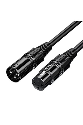 Choice 2m Black Cannon Cable XLR Balanced Audio Cable Male to Female Mixer Sound Concle Microphone Professi