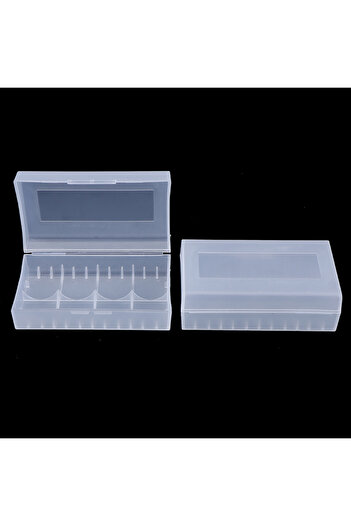JETTING 2Pcs 20700 21700 Battery Box Case Container Waterproof Storage
