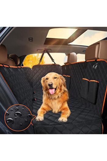 Choice 1PC Dog Car Seat Cover Suitable For Rear Seats, Waterproof Seat Protector, Scratch Resistant Pet ...