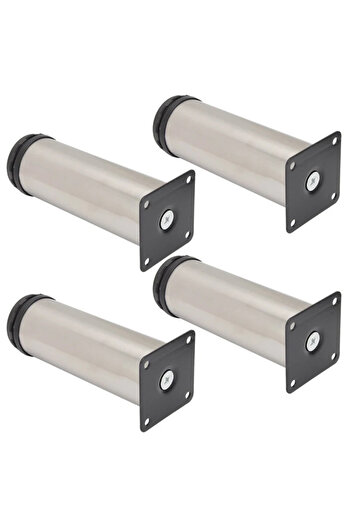 Choice 15CM-4pcs 4PCS 5-25cm Furniture Adjustable Sofa Bed Leg Stainless Steel Table Bed Sofa Cabinet Feet