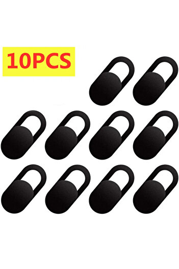Choice 10PCS Black Webcam Cover Shutter Magnet Slider Plastic Camera Cover for iPad Tablet Web Laptop Pc Ca