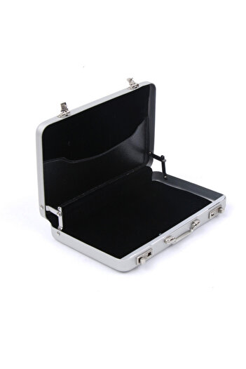 Choice Sliver New Aluminum Storage Box Business ID Credit Card Holder Mini Suitcase Bank Card Box Holder Je