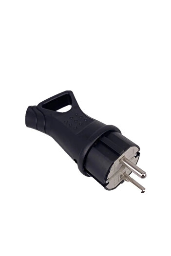 Choice Plug EU Rubber Waterproof Socket Plug Electrial Grounded European Connector With Cover IP54 For DIY