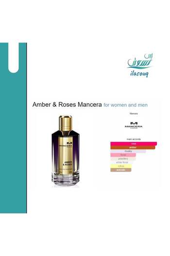 Mancera Amber & Roses UNISEX 120ml