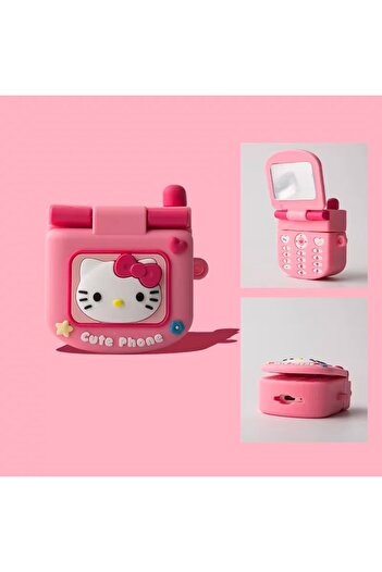 Miniso Airpods Pro Only For AirPods 4 3 2 1 Pro Pro2 Earphone Case 3D Hello Kitty Retro CellPhone Silicone