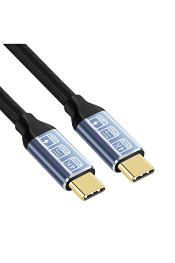 Choice 1m black USB 3.2 20Gbps 20V 5A 100W USB C to Type-C 3.2 Gen2 Cable Data Transfer USB C SSD Hard Disk