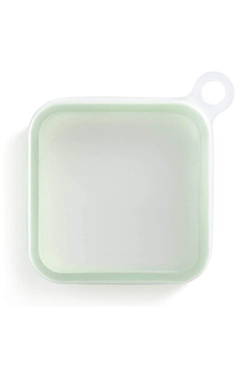 Choice J2094 Portable Silicone Sandwich Toast Bento Box With Handle Food Container Snack Box Student Office