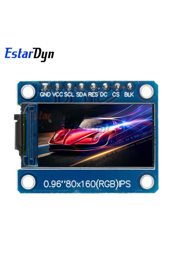 Choice 0.96 TFT HD 65K 0.96 inch TFT Display Ips LCD Screen Drive IC ST7735S 3.3V 160x80 SPI Interface for