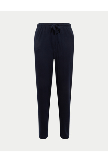 Marks & Spencer Saf Pamuklu Çizgili Pijama Takımı