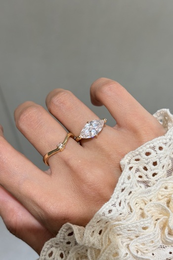 Lavian Accessories 2’li Markiz Yüzük Seti (Ayarlanabilir)