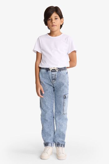 DeFacto Boy's Jogger Fit Elastic Waist Jeans G2775A825Au