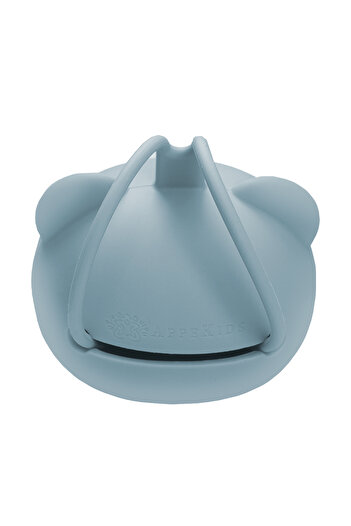 APPEKIDS Silicone pacifier holder, AppeKids, The Little Bear - Aqua Blue