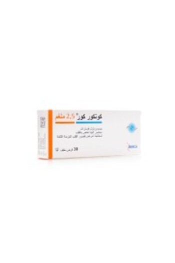 JP Concor Cor 2.5 mg 30 tablets