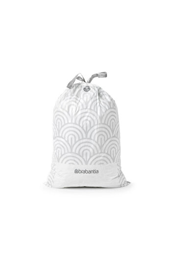 Brabantia PerfectFit Touch/Push/Big Bin Bin Bags 647036, Size H, 50-60 l, 10 pieces, White