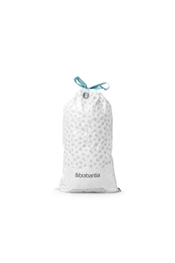 Brabantia PerfectFit FlatBack+/Bo 1004144 bin liners, Size O, 30 l, 20 pieces, White