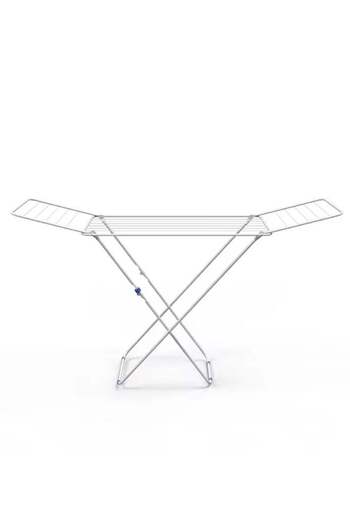 Taimi Foldable Drying Rack with Extendable Wings Reinforced Structure 180x50x108cm