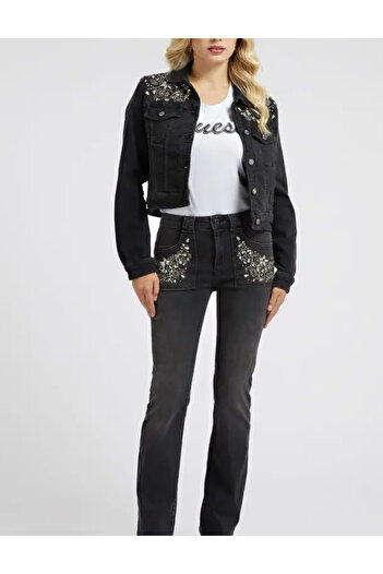 Guess Guess Denim Jacket, black