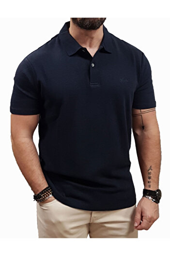 Guess Guess polo shirt, navy blue