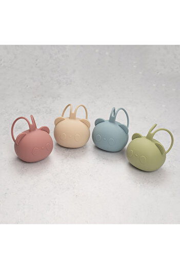 APPEKIDS Silicone pacifier holder, AppeKids, The Little Bear - Raw Green