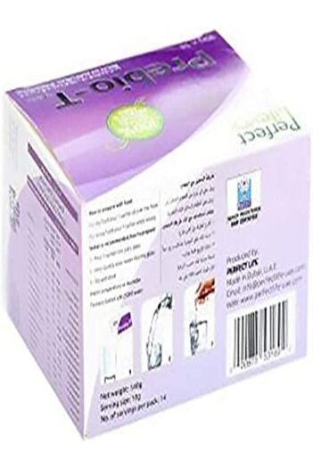 Perfect Life Prebio-tayebat 100% Natural Organic Prebiotic, 4 Sachets