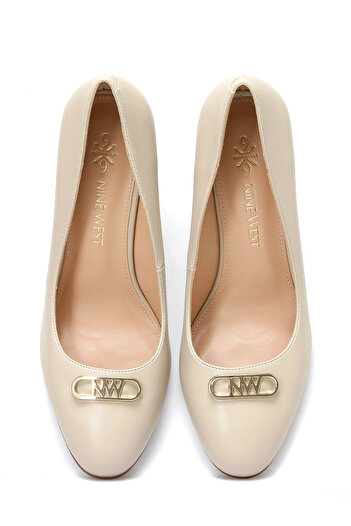 Nine West N140142 Bej Kadın Dolgu Topuk Ayakkabı