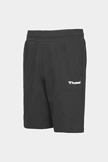 hummel Jullian 932511-2001 Black Men's Casual Sports Shorts – Breathable Fabric, Comfortable Fit, Summer Use