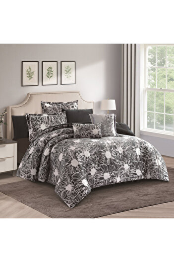 HOURS Horse Winter Bedspread, Fur and Velvet, Heavy Fill, Suitable for Single Bed Size 120 x 200 cm, 4 Pieces, 250 Stitches