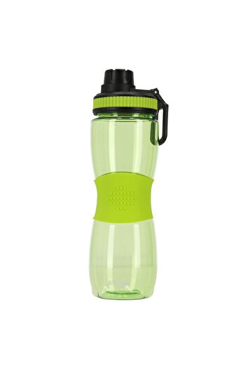 Strigo Water bottle with rubber sleeve, 600 ml, green SSC380