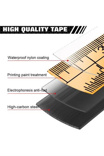 WISEUP Plastic meter 3MX16MM.