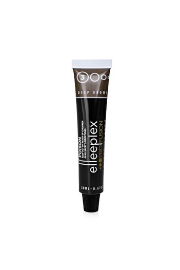 ELLEEPLEX Elleebanna Eyelash and Eyebrow Dye No. 3, Dark Brown, 20 ml