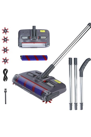 ZanaCasei Cordless Electric Vacuum Cleaner with Self-Cleaning Brush - Ultra Light, Powerful, Silent