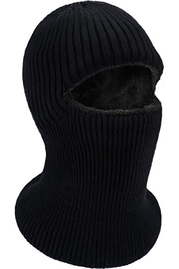 SATINIOR Ski Mask for Men Winter Knitted Full Face Mask Balaclava Hats 1 Hole Ski Mask Fleece for Men Women W