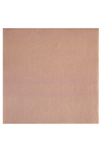 Mank Linclass festive table napkins - Rose gold / 40 x 40 cm / 20 pcs