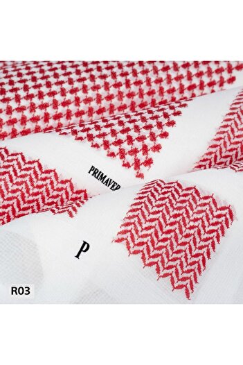 PRİMAVERA شماغ بريمافيرا احمر R03 مقاس 55