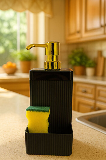 SİHİRLİ AYAKLAR Liquid Soap Dispenser with Sponge Chamber 550ml