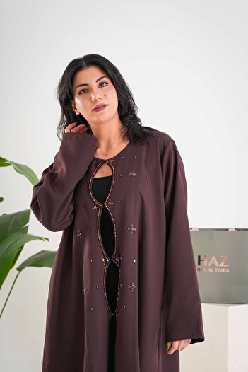 Haz PREMIUM BARBIE BROWN ABAYA