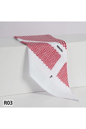 PRİMAVERA Primavera Red Shemagh R03 Size 60