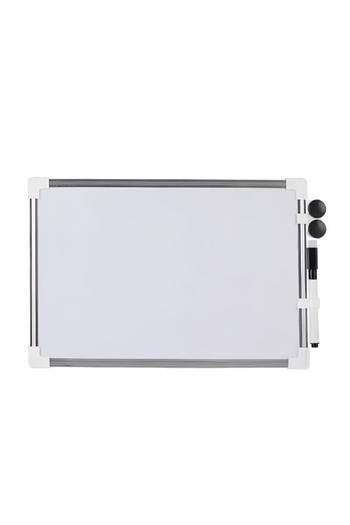 ALAYRA International ALAYRA Small Whiteboard 20×30cm – Wall-Mount Dry Erase Board with Aluminum Frame